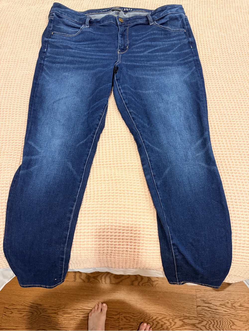 American Eagle Outfitters Indigo Stretch Skinny Jeans